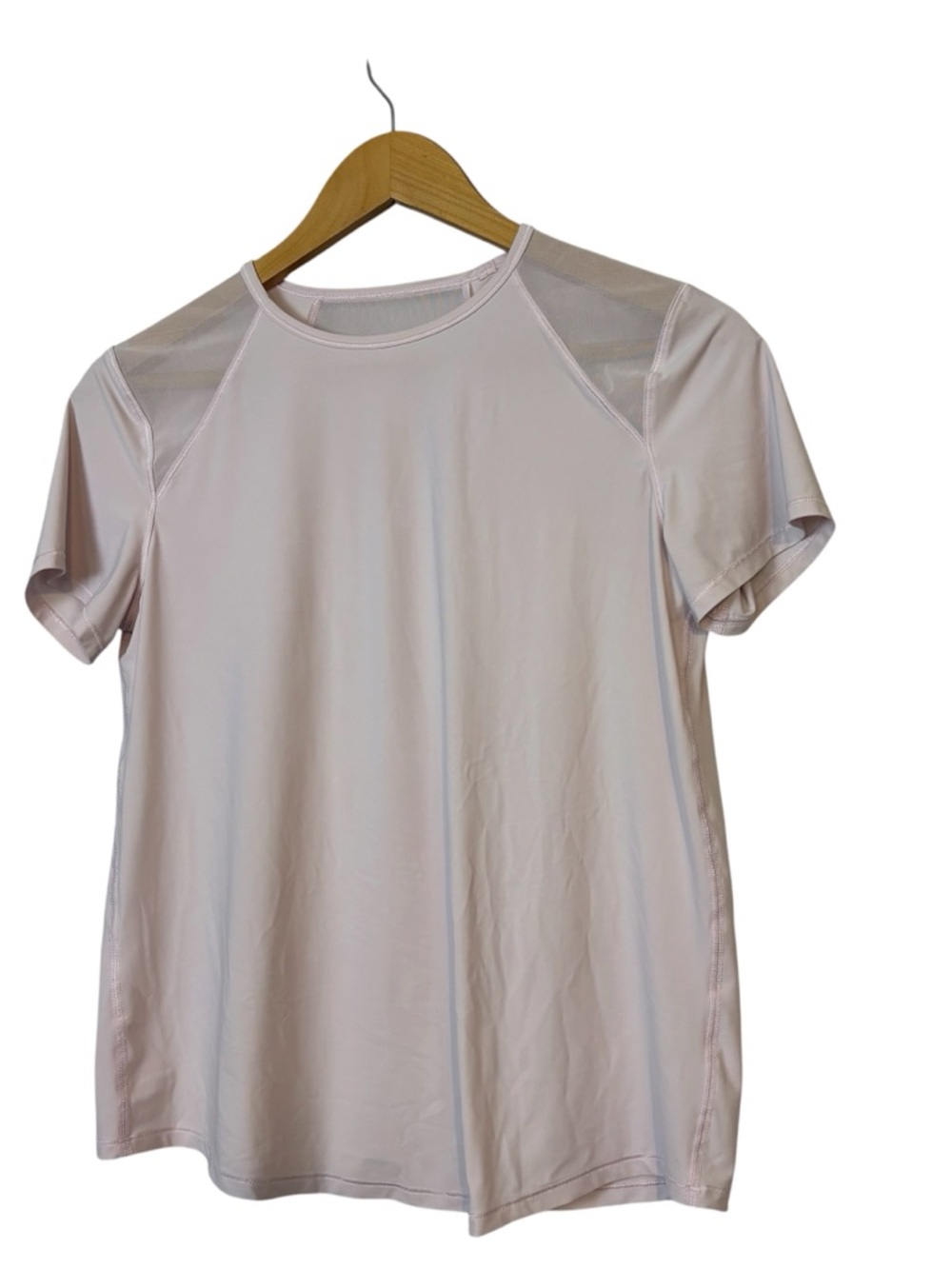 Lululemon short sleeve mesh T shirt Top mauve women’s size ???8?